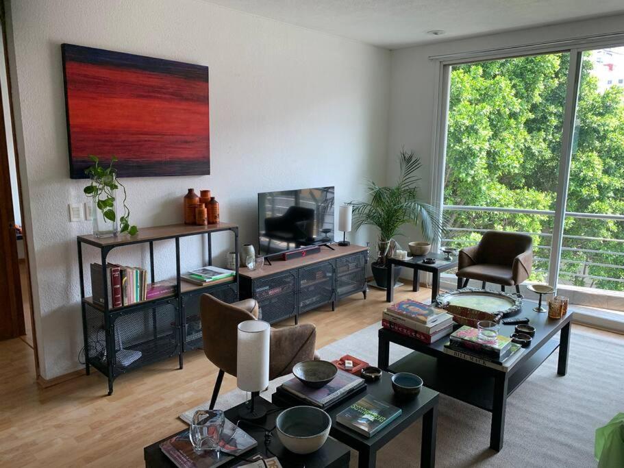 Excelente Departamento En La Condesa Apartamento Cidade do México Exterior foto